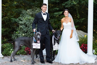 Drexel College of Nursing and Health Professions Alumna Ashley Medina, MHA, on her wedding day.